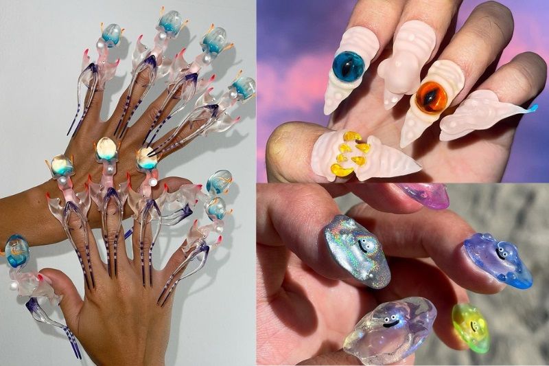 thiết kế nail mang hơi thở đại dương thiết kế nail mang hơi thở đại dương